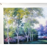 油畫- 油畫風景系列 - 羅密拉(Romanello) - 春之頌 (手繪臨摹) - y13603 